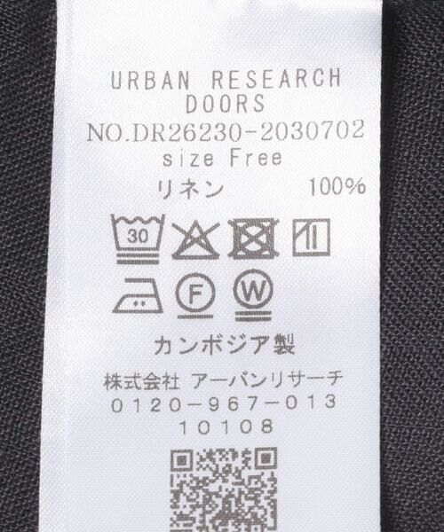 URBAN RESEARCH DOORS / アーバンリサーチ ドアーズ シャツ・ブラウス | リネンフロントギャザープルオーバー | 詳細21
