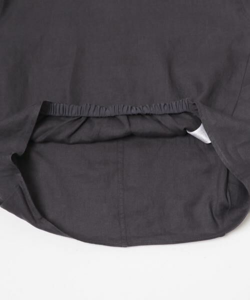 URBAN RESEARCH DOORS / アーバンリサーチ ドアーズ シャツ・ブラウス | リネンフロントギャザープルオーバー | 詳細5