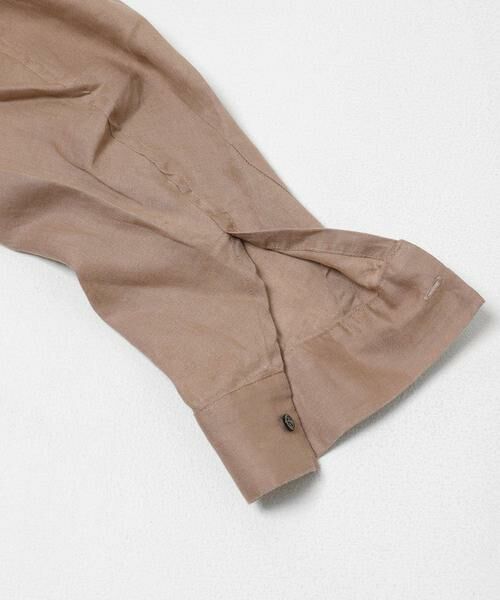 URBAN RESEARCH DOORS / アーバンリサーチ ドアーズ シャツ・ブラウス | リネンカーブスリーブブラウス | 詳細22