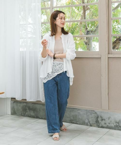 URBAN RESEARCH DOORS / アーバンリサーチ ドアーズ シャツ・ブラウス | リネンカーブスリーブブラウス | 詳細29