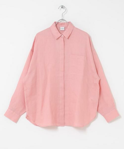 URBAN RESEARCH DOORS / アーバンリサーチ ドアーズ シャツ・ブラウス | リネンオーバーシャツ | 詳細8
