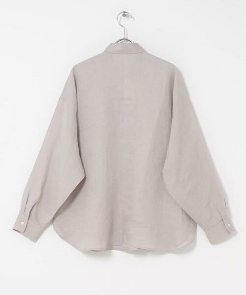 URBAN RESEARCH DOORS / アーバンリサーチ ドアーズ シャツ・ブラウス | リネンオーバーシャツ | 詳細19
