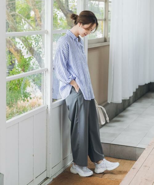 URBAN RESEARCH DOORS / アーバンリサーチ ドアーズ シャツ・ブラウス | リネンオーバーシャツ | 詳細29