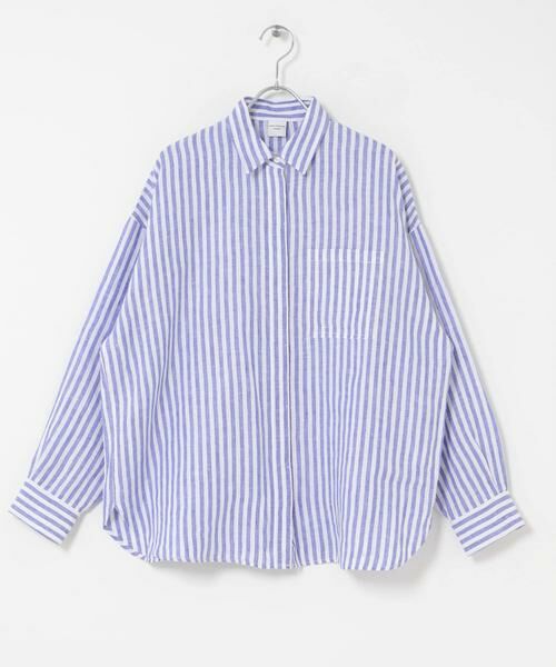 URBAN RESEARCH DOORS / アーバンリサーチ ドアーズ シャツ・ブラウス | リネンオーバーシャツ | 詳細30