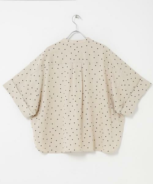 URBAN RESEARCH DOORS / アーバンリサーチ ドアーズ シャツ・ブラウス | リネンリヨセルドットドルマンシャツ | 詳細20