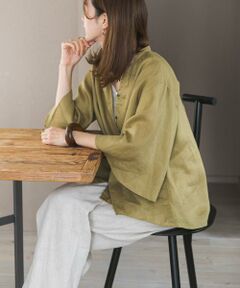 URBAN RESEARCH DOORS / アーバンリサーチ ドアーズ シャツ・ブラウス | リネンフレアスリーブブラウス