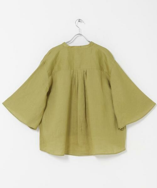 URBAN RESEARCH DOORS / アーバンリサーチ ドアーズ シャツ・ブラウス | リネンフレアスリーブブラウス | 詳細10