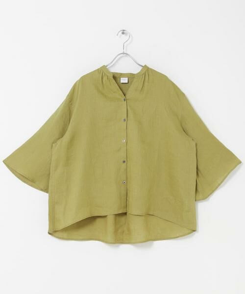 URBAN RESEARCH DOORS / アーバンリサーチ ドアーズ シャツ・ブラウス | リネンフレアスリーブブラウス | 詳細7
