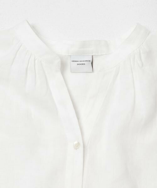 URBAN RESEARCH DOORS / アーバンリサーチ ドアーズ シャツ・ブラウス | リネンフレアスリーブブラウス | 詳細22