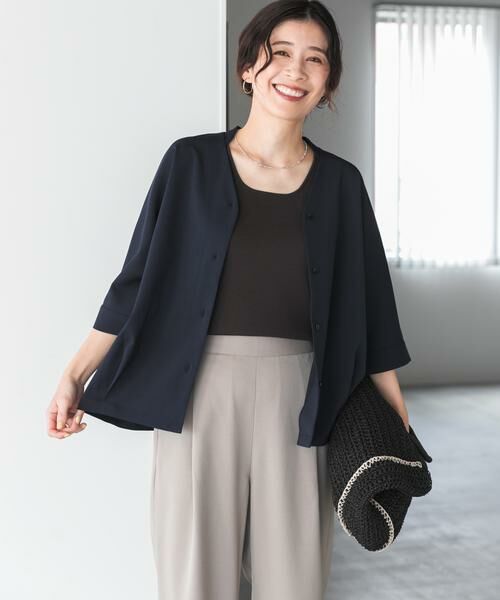 URBAN RESEARCH DOORS / アーバンリサーチ ドアーズ シャツ・ブラウス | 『UR TECH』完声/涼ドルマン半袖シャツ | 詳細1