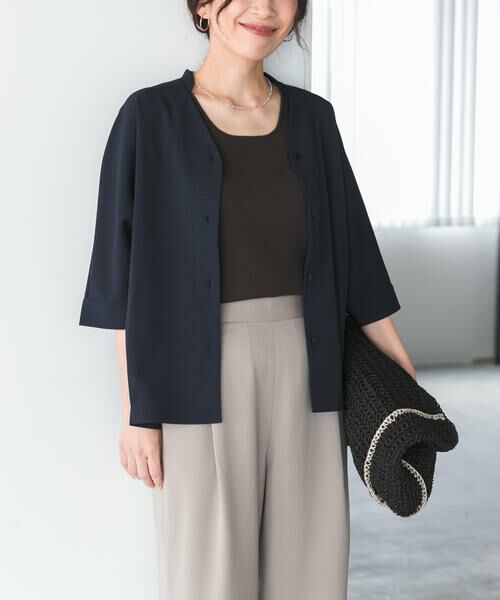 URBAN RESEARCH DOORS / アーバンリサーチ ドアーズ シャツ・ブラウス | 『UR TECH』完声/涼ドルマン半袖シャツ | 詳細2