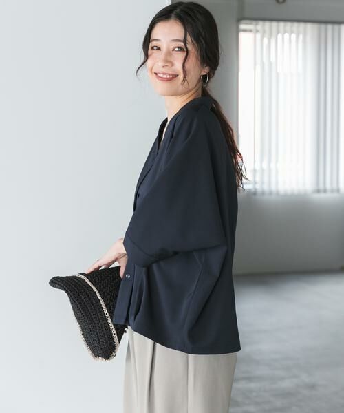 URBAN RESEARCH DOORS / アーバンリサーチ ドアーズ シャツ・ブラウス | 『UR TECH』完声/涼ドルマン半袖シャツ | 詳細6