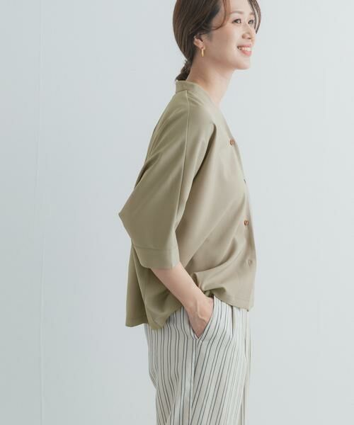 URBAN RESEARCH DOORS / アーバンリサーチ ドアーズ シャツ・ブラウス | 『UR TECH』完声/涼ドルマン半袖シャツ | 詳細17