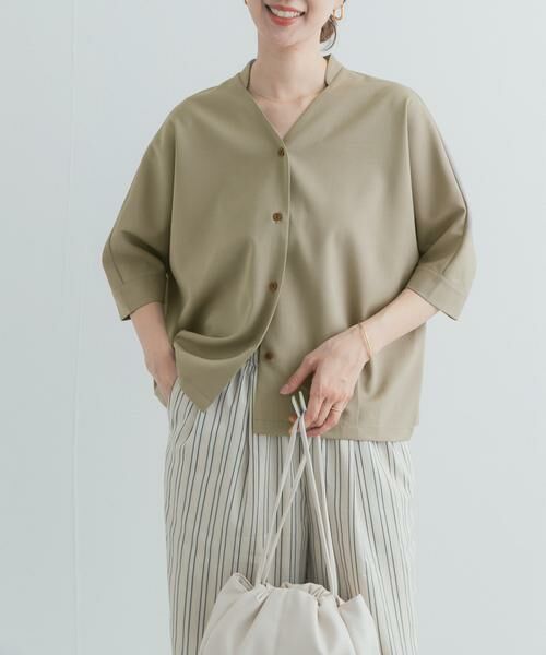 URBAN RESEARCH DOORS / アーバンリサーチ ドアーズ シャツ・ブラウス | 『UR TECH』完声/涼ドルマン半袖シャツ | 詳細18