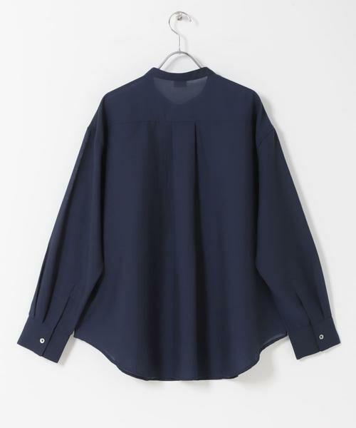 URBAN RESEARCH DOORS / アーバンリサーチ ドアーズ シャツ・ブラウス | 『UR TECH』バンドカラーシャツ | 詳細10