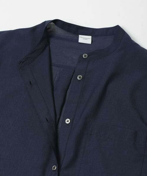 URBAN RESEARCH DOORS / アーバンリサーチ ドアーズ シャツ・ブラウス | 『UR TECH』バンドカラーシャツ | 詳細8