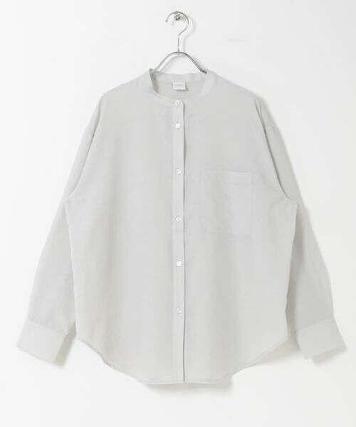 URBAN RESEARCH DOORS / アーバンリサーチ ドアーズ シャツ・ブラウス | 『UR TECH』バンドカラーシャツ | 詳細21