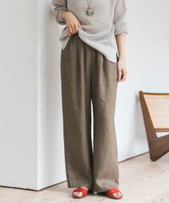 URBAN RESEARCH DOORS / アーバンリサーチ ドアーズ その他パンツ | リネンイージーパンツ