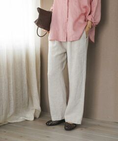 URBAN RESEARCH DOORS / アーバンリサーチ ドアーズ その他パンツ | リネンイージーパンツ