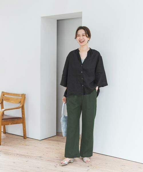 URBAN RESEARCH DOORS / アーバンリサーチ ドアーズ その他パンツ | リネンイージーパンツ | 詳細6