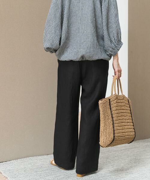 URBAN RESEARCH DOORS / アーバンリサーチ ドアーズ その他パンツ | リネンイージーパンツ | 詳細19