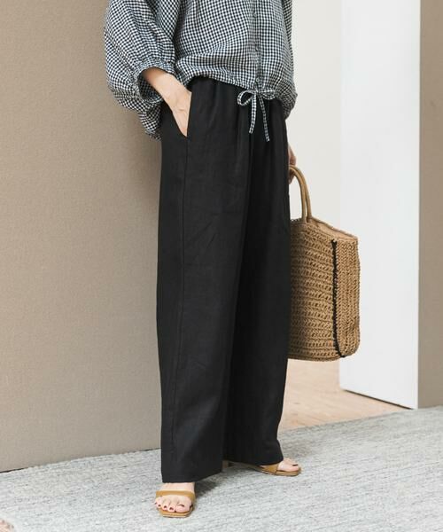 URBAN RESEARCH DOORS / アーバンリサーチ ドアーズ その他パンツ | リネンイージーパンツ | 詳細21