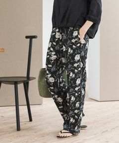 URBAN RESEARCH DOORS / アーバンリサーチ ドアーズ その他パンツ | 『WEB限定』リネンリヨセルプリントイージーパンツ