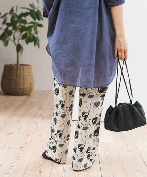 URBAN RESEARCH DOORS / アーバンリサーチ ドアーズ その他パンツ | 『WEB限定』リネンリヨセルプリントイージーパンツ | 詳細26