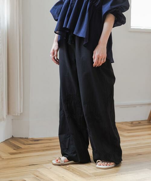 URBAN RESEARCH DOORS / アーバンリサーチ ドアーズ その他パンツ | エンブロイダリーレースイージーパンツ | 詳細11