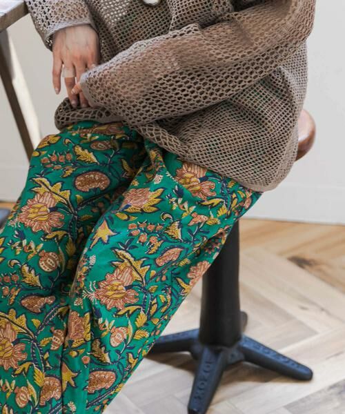 URBAN RESEARCH DOORS / アーバンリサーチ ドアーズ その他パンツ | アソートプリントイージーパンツ | 詳細3