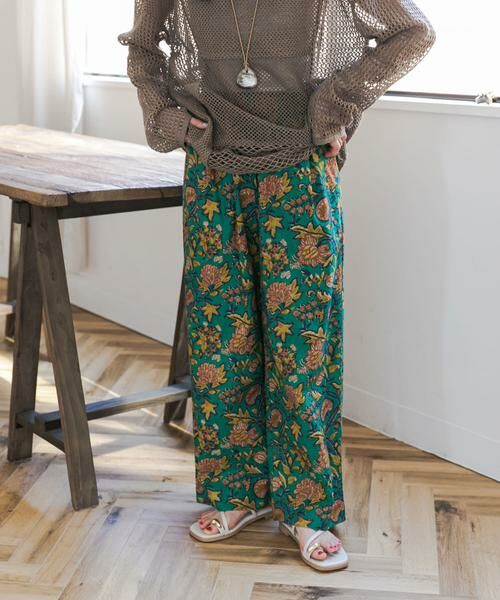 URBAN RESEARCH DOORS / アーバンリサーチ ドアーズ その他パンツ | アソートプリントイージーパンツ | 詳細5