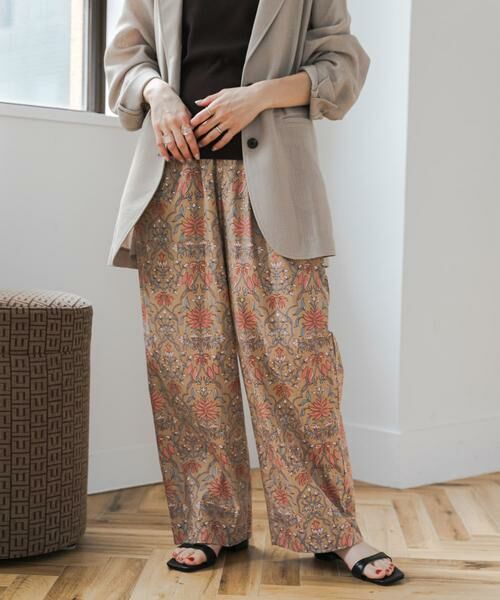 URBAN RESEARCH DOORS / アーバンリサーチ ドアーズ その他パンツ | アソートプリントイージーパンツ | 詳細10