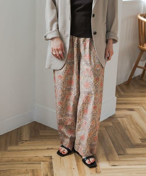 URBAN RESEARCH DOORS / アーバンリサーチ ドアーズ その他パンツ | アソートプリントイージーパンツ | 詳細13