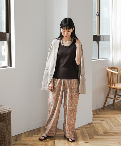 URBAN RESEARCH DOORS / アーバンリサーチ ドアーズ その他パンツ | アソートプリントイージーパンツ | 詳細16