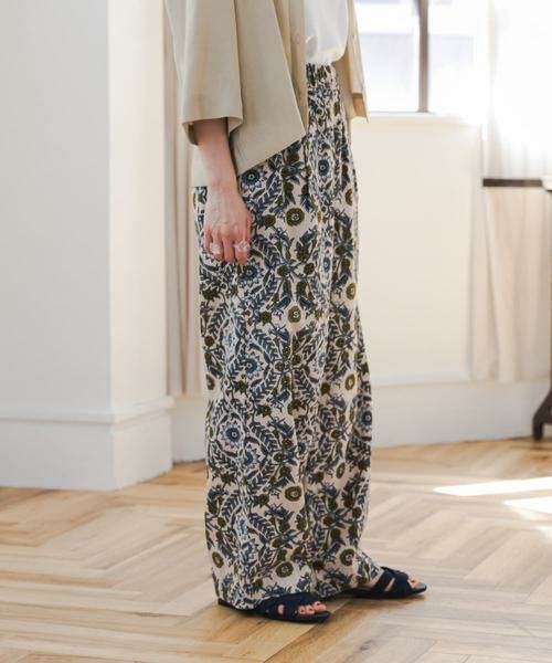 URBAN RESEARCH DOORS / アーバンリサーチ ドアーズ その他パンツ | アソートプリントイージーパンツ | 詳細19