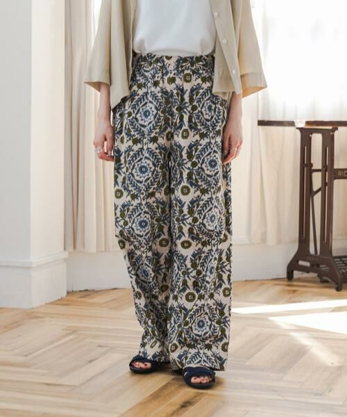 URBAN RESEARCH DOORS / アーバンリサーチ ドアーズ その他パンツ | アソートプリントイージーパンツ | 詳細21