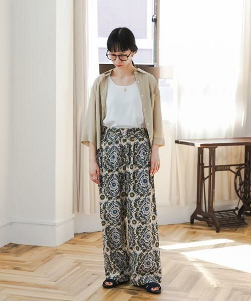 URBAN RESEARCH DOORS / アーバンリサーチ ドアーズ その他パンツ | アソートプリントイージーパンツ | 詳細23