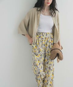 URBAN RESEARCH DOORS / アーバンリサーチ ドアーズ その他パンツ | 『WEB/一部店舗限定カラー』フラワープリントイージーパンツ