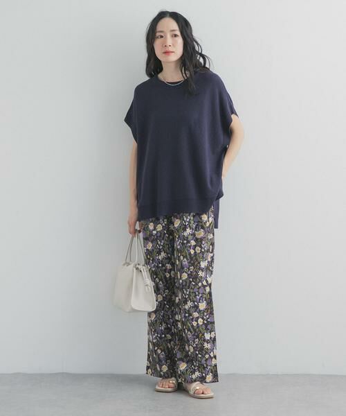 URBAN RESEARCH DOORS / アーバンリサーチ ドアーズ その他パンツ | 『WEB/一部店舗限定カラー』フラワープリントイージーパンツ | 詳細8