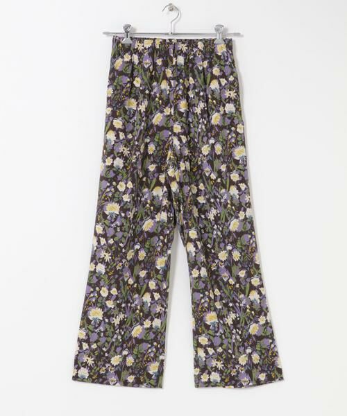 URBAN RESEARCH DOORS / アーバンリサーチ ドアーズ その他パンツ | 『WEB/一部店舗限定カラー』フラワープリントイージーパンツ | 詳細9
