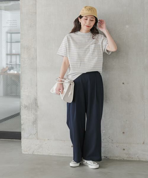 URBAN RESEARCH DOORS / アーバンリサーチ ドアーズ その他パンツ | 『UR TECH』完声/涼フロントタックEZパンツ | 詳細1