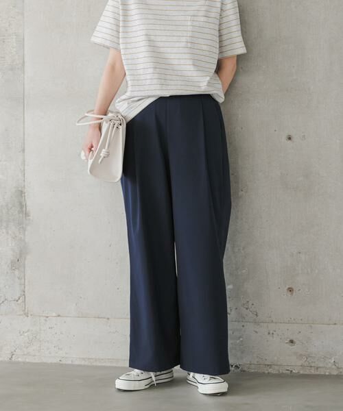 URBAN RESEARCH DOORS / アーバンリサーチ ドアーズ その他パンツ | 『UR TECH』完声/涼フロントタックEZパンツ | 詳細3