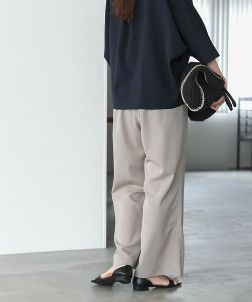 URBAN RESEARCH DOORS / アーバンリサーチ ドアーズ その他パンツ | 『UR TECH』完声/涼フロントタックEZパンツ | 詳細15