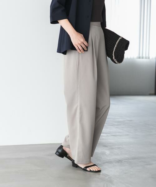 URBAN RESEARCH DOORS / アーバンリサーチ ドアーズ その他パンツ | 『UR TECH』完声/涼フロントタックEZパンツ | 詳細16