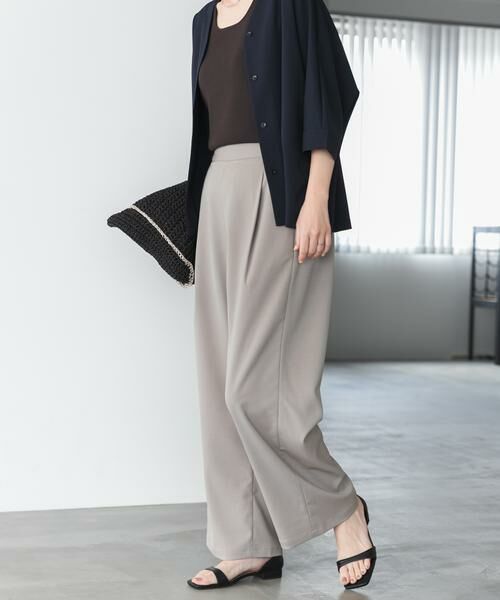 URBAN RESEARCH DOORS / アーバンリサーチ ドアーズ その他パンツ | 『UR TECH』完声/涼フロントタックEZパンツ | 詳細18