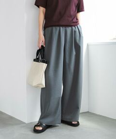 URBAN RESEARCH DOORS / アーバンリサーチ ドアーズ その他パンツ | 『UR TECH』完声/涼ギャザーワイドパンツ
