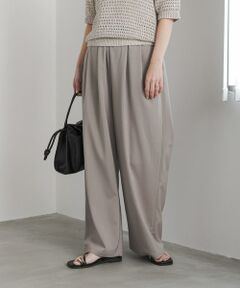 URBAN RESEARCH DOORS / アーバンリサーチ ドアーズ その他パンツ | 『UR TECH』完声/涼ギャザーワイドパンツ