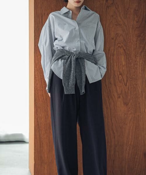 URBAN RESEARCH DOORS / アーバンリサーチ ドアーズ その他パンツ | 『仁村紗和さん着用』『3サイズ展開』『UR TECH』完声/涼ギャザーワイドパンツ | 詳細3