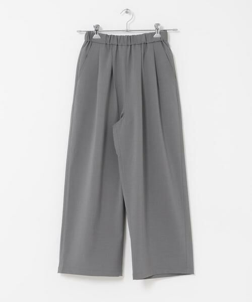 URBAN RESEARCH DOORS / アーバンリサーチ ドアーズ その他パンツ | 『UR TECH』完声/涼ギャザーワイドパンツ | 詳細8