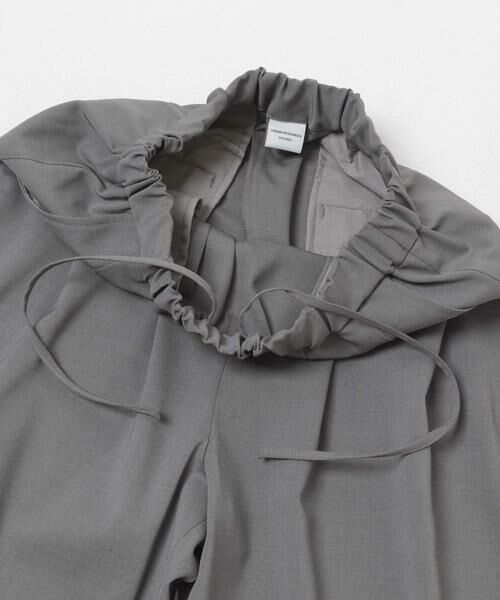 URBAN RESEARCH DOORS / アーバンリサーチ ドアーズ その他パンツ | 『UR TECH』完声/涼ギャザーワイドパンツ | 詳細9